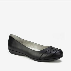 Cliffs by White Mountain Clara Flats Black Women's Size 8 W Wide NEW NIB Mature
